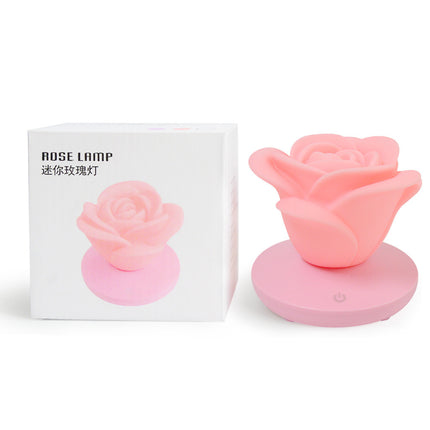 Romantic Rose-Shaped Touch Dimmer LED Night Light