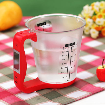Digital Measuring Cup Scale – 2‑in‑1 Kitchen Scale & Cup