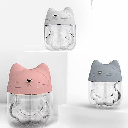 PurrBreeze™ Cute Cat USB Mini Humidifier & Night Light