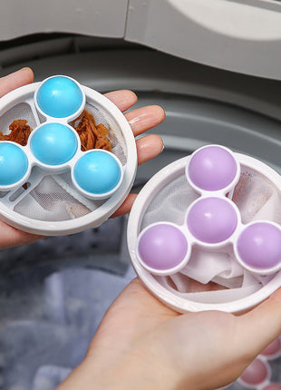 Washing Machine Lint Catcher Filter Pouch Hair Removal Laundry Ball Hair Lint Catcher Catchers Float Filter Clothes Cleaning Ball Accessories