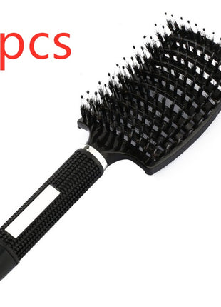Hairbrush Anti Klit Brushy Haarborstel Women Detangler Hair Brush Bristle Nylon Scalp Massage  Teaser Hair Brush Comb