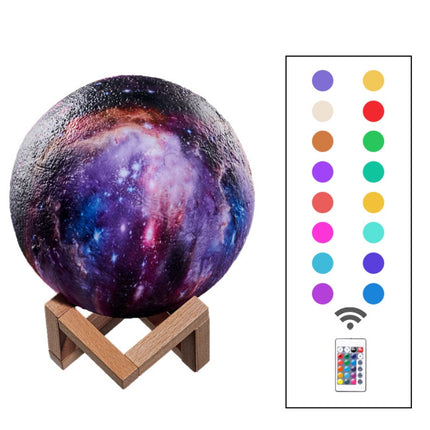 3D Printed Lunar Night Light Creative Decorative Lamp