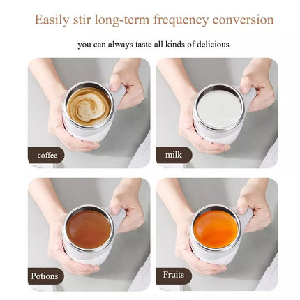 Rechargeable Electric Automatic Magnetic Stirring Coffee Cup