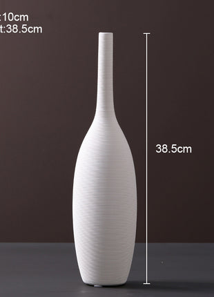 Contemporary Ceramic Vase for Living Room & Home Styling