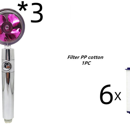 High Pressure Handheld Shower Head with Stop Button