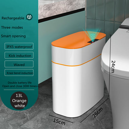 Smart Sensor Trash Can – Automatic Touchless Waste Bin with Lid