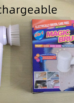 Electric Cleaning Brush Magic Brush Electric Bathtub Brush Housework 5 In 1 Cleaning Brush Electric Bathtub Brush Cleaning Brushes