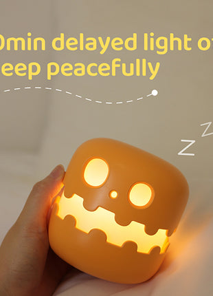Pumpkin Lamp Bedside Halloween Funny Decoration Ambience Light For Bedrooms Living Room Decoration Kids Birthday Gift Halloween Decorations