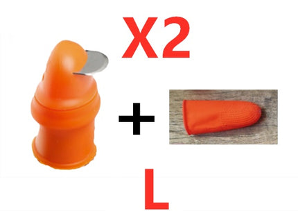 Silicone Thumb Knife Finger Protector for Garden Cutting