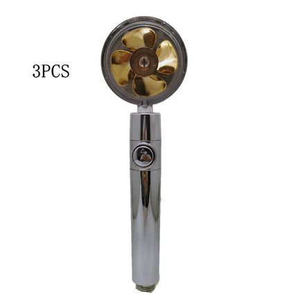 High Pressure Handheld Shower Head with Stop Button