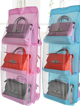 Creative Hanging Storage Pouch - Multi-Pocket Dustproof Storage Bag