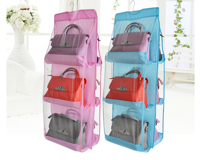 Hanging Handbag Organizer – Dustproof Closet Storage Rack