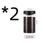 Black lid / 1200ML / 2PCS