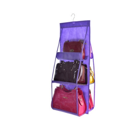 Hanging Handbag Organizer – Dustproof Closet Storage Rack