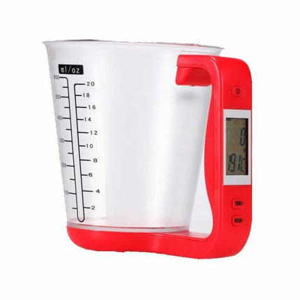 Digital Measuring Cup Scale – 2‑in‑1 Kitchen Scale & Cup