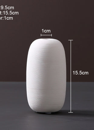 Contemporary Ceramic Vase for Living Room & Home Styling