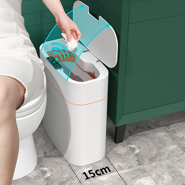 Smart Sensor Trash Can – Automatic Touchless Waste Bin with Lid
