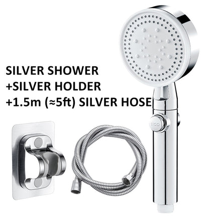 High-Pressure Shower Head with Large Water Flow
