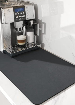Skin Drain Pad Rubber Dish Drying Mat Super Absorbent Drainer Mats Tableware Bottle Rugs Kitchen Dinnerware Placemat