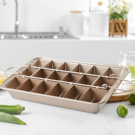 Thickened Solid Bottom Square Brownie Baking Pan
