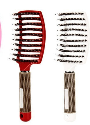 Hairbrush Anti Klit Brushy Haarborstel Women Detangler Hair Brush Bristle Nylon Scalp Massage  Teaser Hair Brush Comb