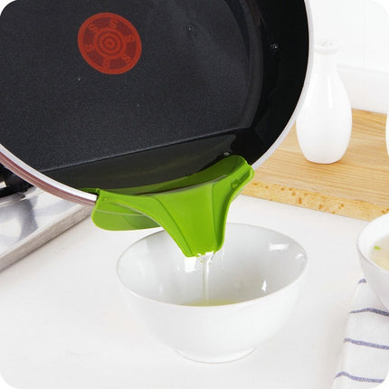 Silicone Soup Funnel for Easy Kitchen Pouring