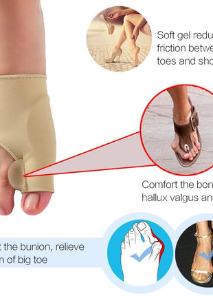 Corrective Socks Toe Valgus Toe Separator Superior Bunion Pain Relief