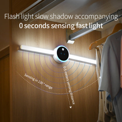 LumiSense™ Smart Motion Sensor LED Cabinet Light with Clock & Timer