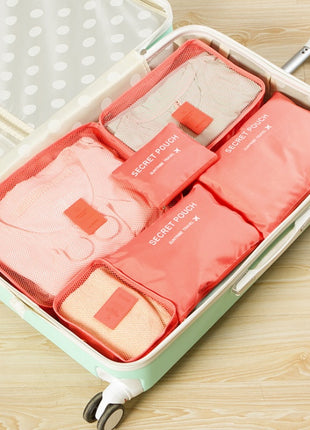 Durable Waterproof Nylon Packing Cube Travel Organizer Bag