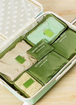 Durable Waterproof Nylon Packing Cube Travel Organizer Bag