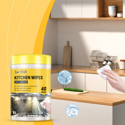 Multifunctional Kitchen Wipes for Countertop and Stove