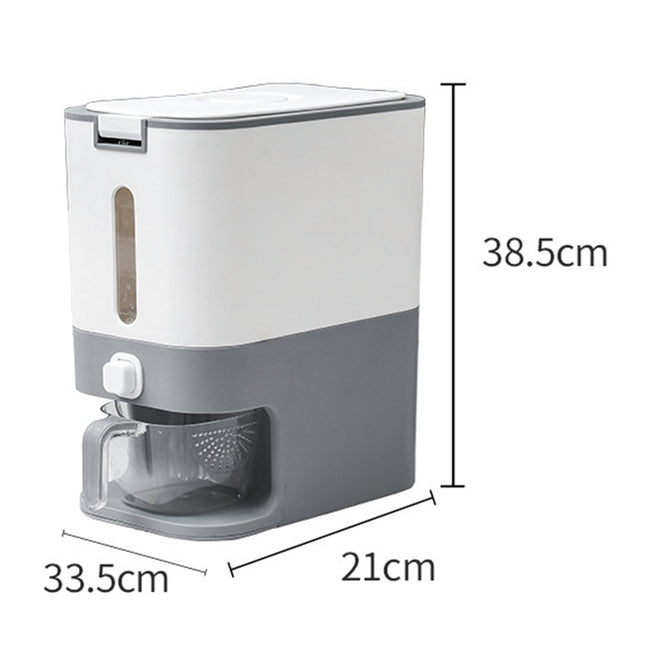 Smart 12KG Automatic Rice Dispenser – Moisture-Proof
