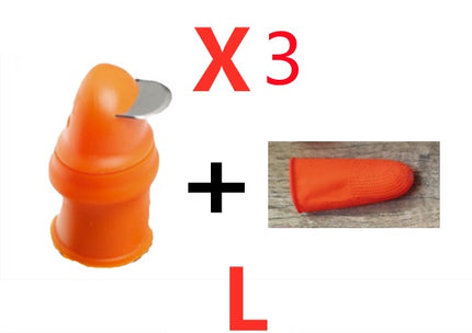 Silicone Thumb Knife Finger Protector for Garden Cutting