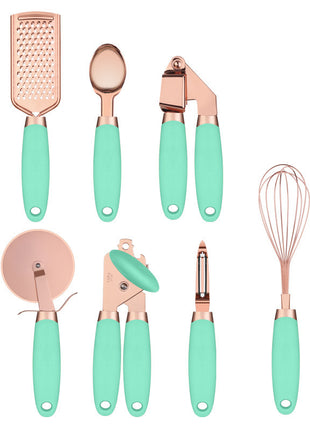Kitchen Household Peeler Gadget Copper Plating Set