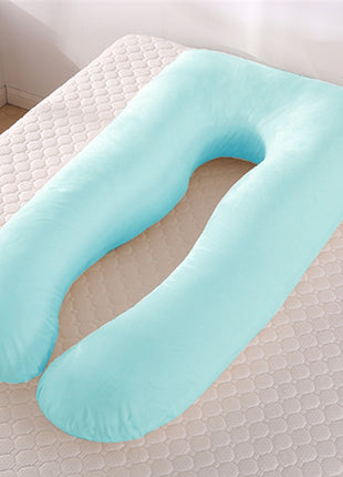 Summer Sleeping Support Pillow For Pregnant Women U Shape Maternity Pillows Pregnancy Ice Silk