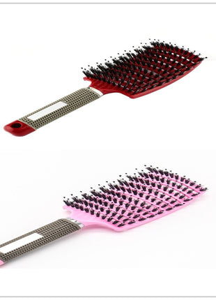 Hairbrush Anti Klit Brushy Haarborstel Women Detangler Hair Brush Bristle Nylon Scalp Massage  Teaser Hair Brush Comb