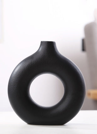 New Style Biscuit Vase Frosted Particle Flower Arranging Device