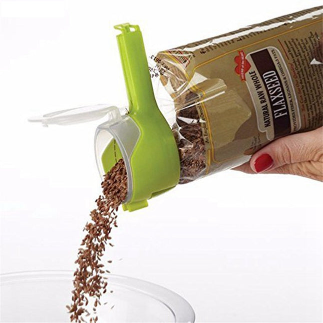 Multifunctional Food Preservation Sealing Clip Tool for Kitchen