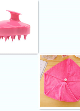 Silicone Brush To Clean The Scalp And Massage The Blood Meridians
