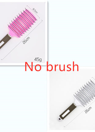 Hairbrush Anti Klit Brushy Haarborstel Women Detangler Hair Brush Bristle Nylon Scalp Massage  Teaser Hair Brush Comb