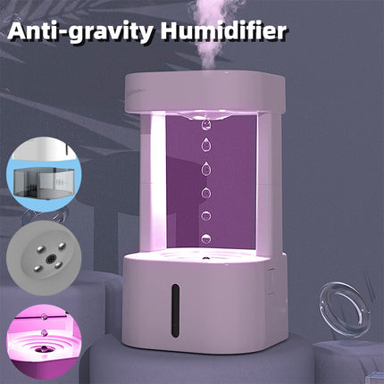 Silent 580ML Water Tank Humidifier for Bedroom