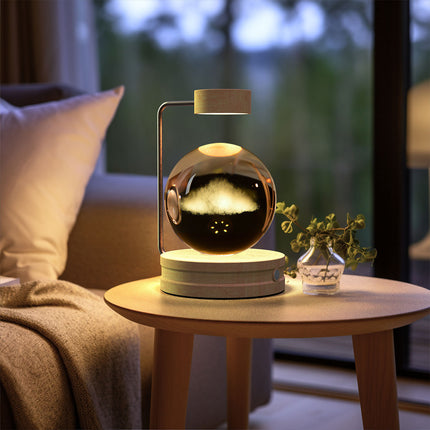 Cosmic Dinosaur Crystal Ball USB Night Light Lamp