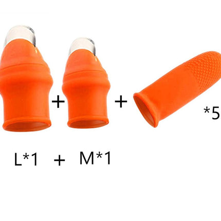 Silicone Thumb Knife Finger Protector for Garden Cutting