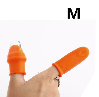 Silicone Thumb Knife Finger Protector for Garden Cutting