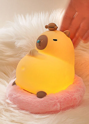 USB Rechargeable LED Colorful Timing Atmosphere Silicone Light