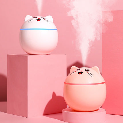 PurrMist™ Compact Cat USB Air Humidifier | Rechargeable