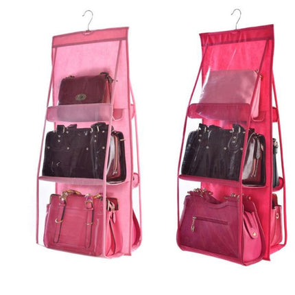 Hanging Handbag Organizer – Dustproof Closet Storage Rack