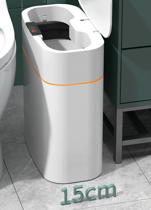 Smart Trash Can With Lid For Bedroom And Living Room Kitchen Storage Box Trash Can Induction Small Car Box Automatic Smart Dustbin Smart Trash Bin