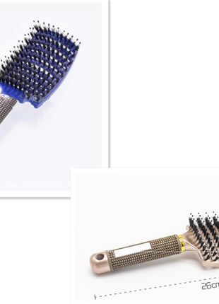 Hairbrush Anti Klit Brushy Haarborstel Women Detangler Hair Brush Bristle Nylon Scalp Massage  Teaser Hair Brush Comb