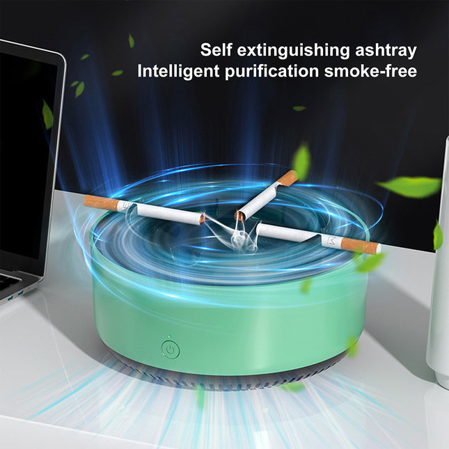 Air Purifier Ashtray – Electronic Smoke Filter for Home & Office